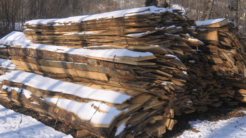 Brennholzbündel